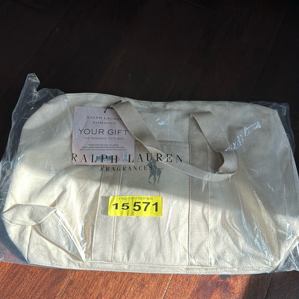 Ralph Lauren Travel Duffle Bag Tote NEW